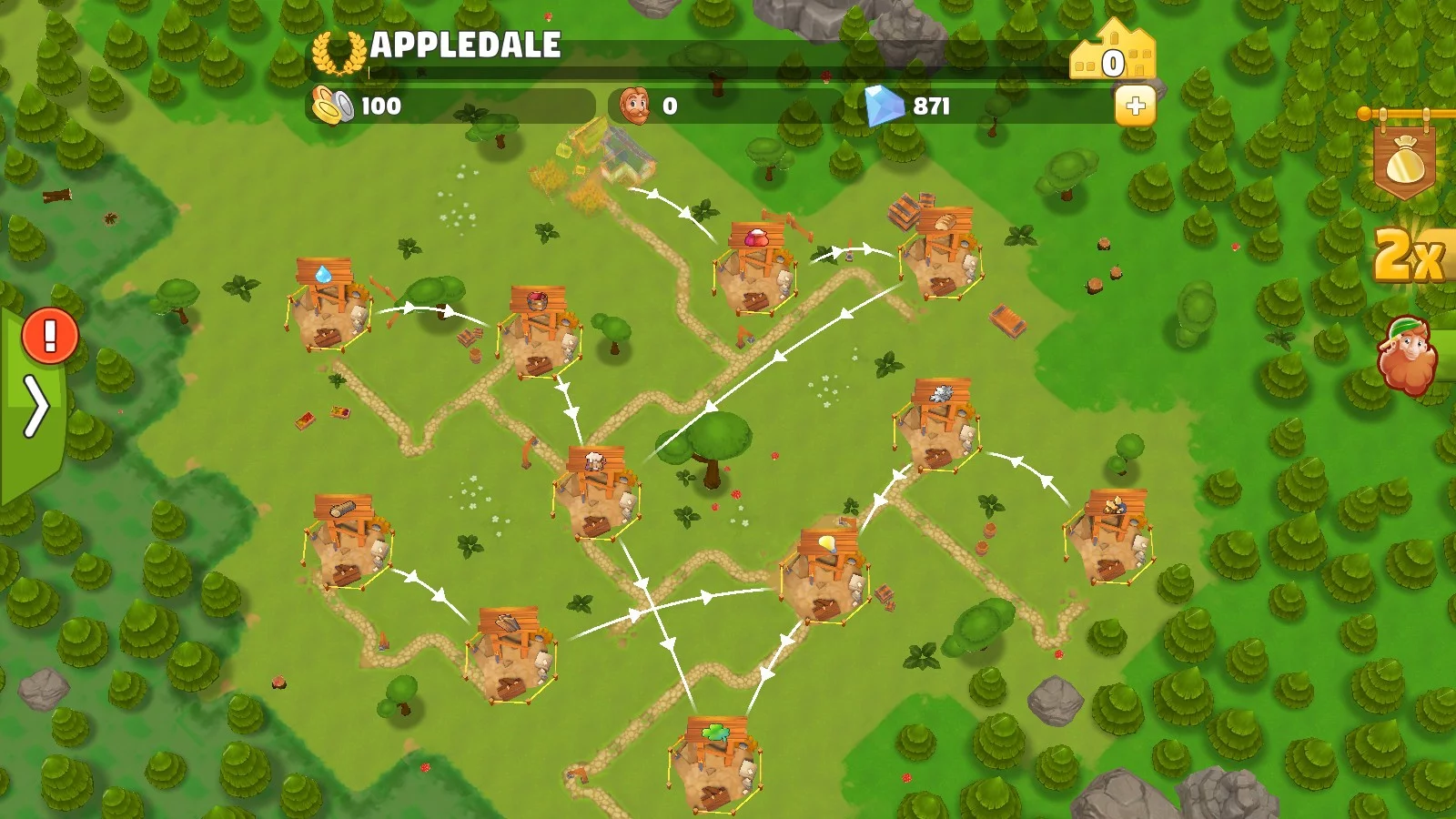 Изображение игры: Idle Kingdom Builder