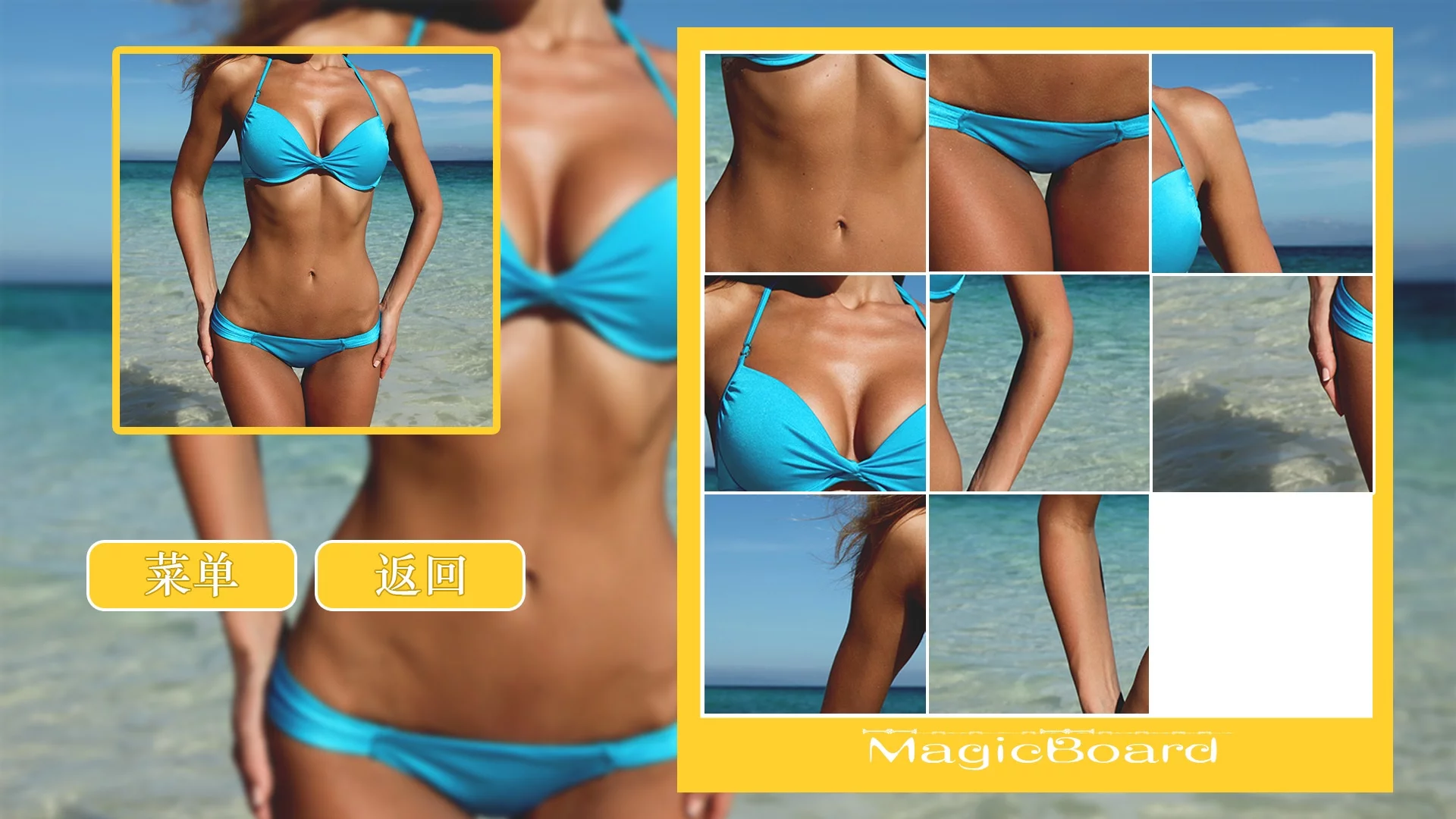 Изображение игры: HotPuzzle:Grils
