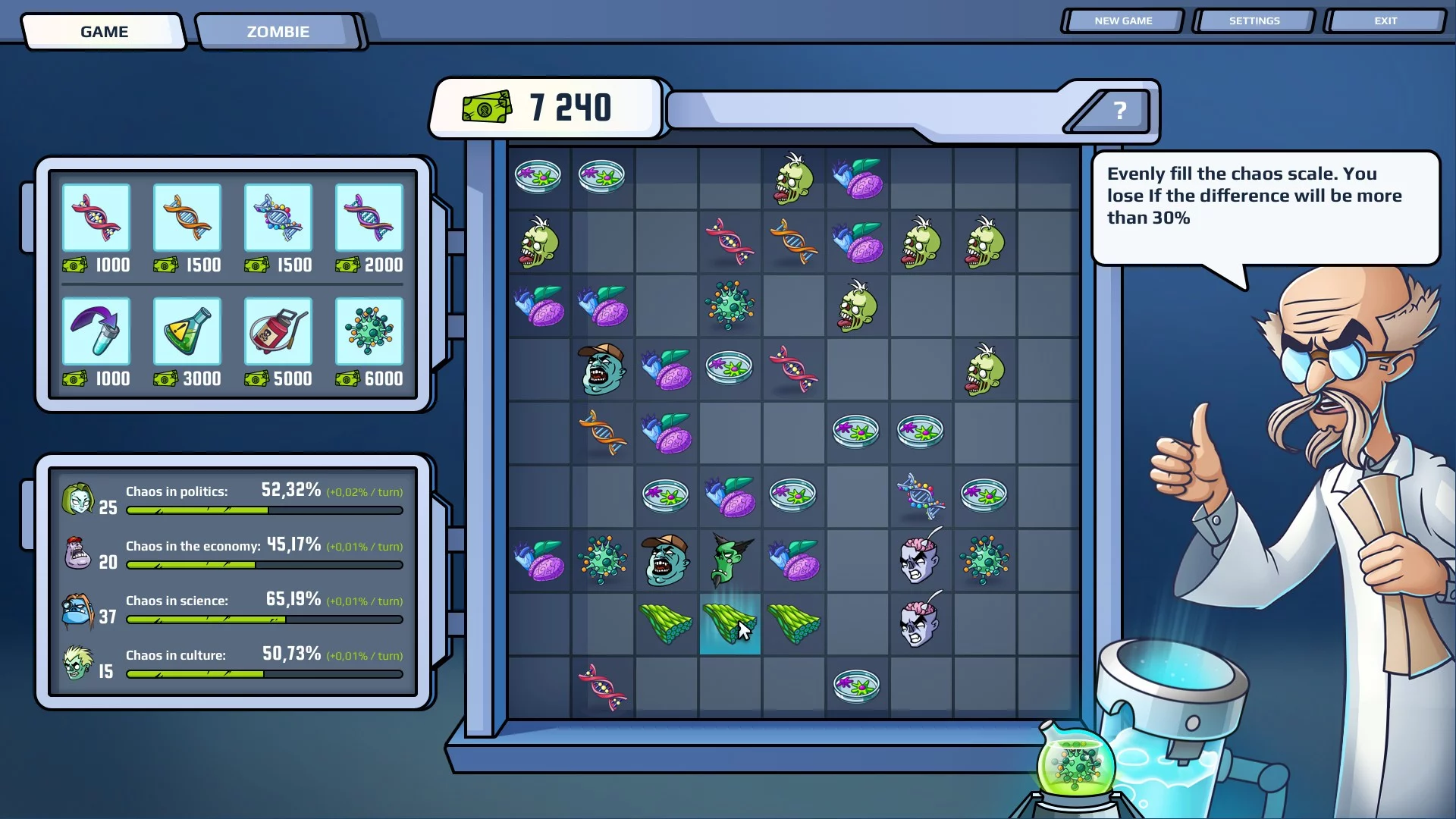 Изображение игры: Master of Mutations