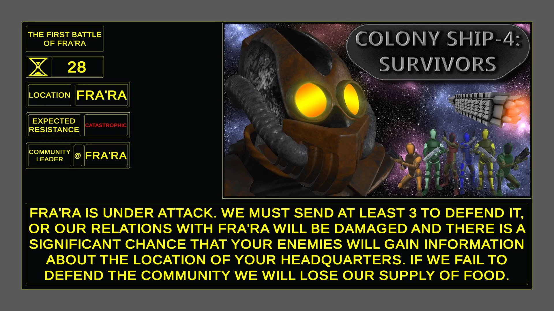 Изображение игры: ColonyShip-4: Survivors