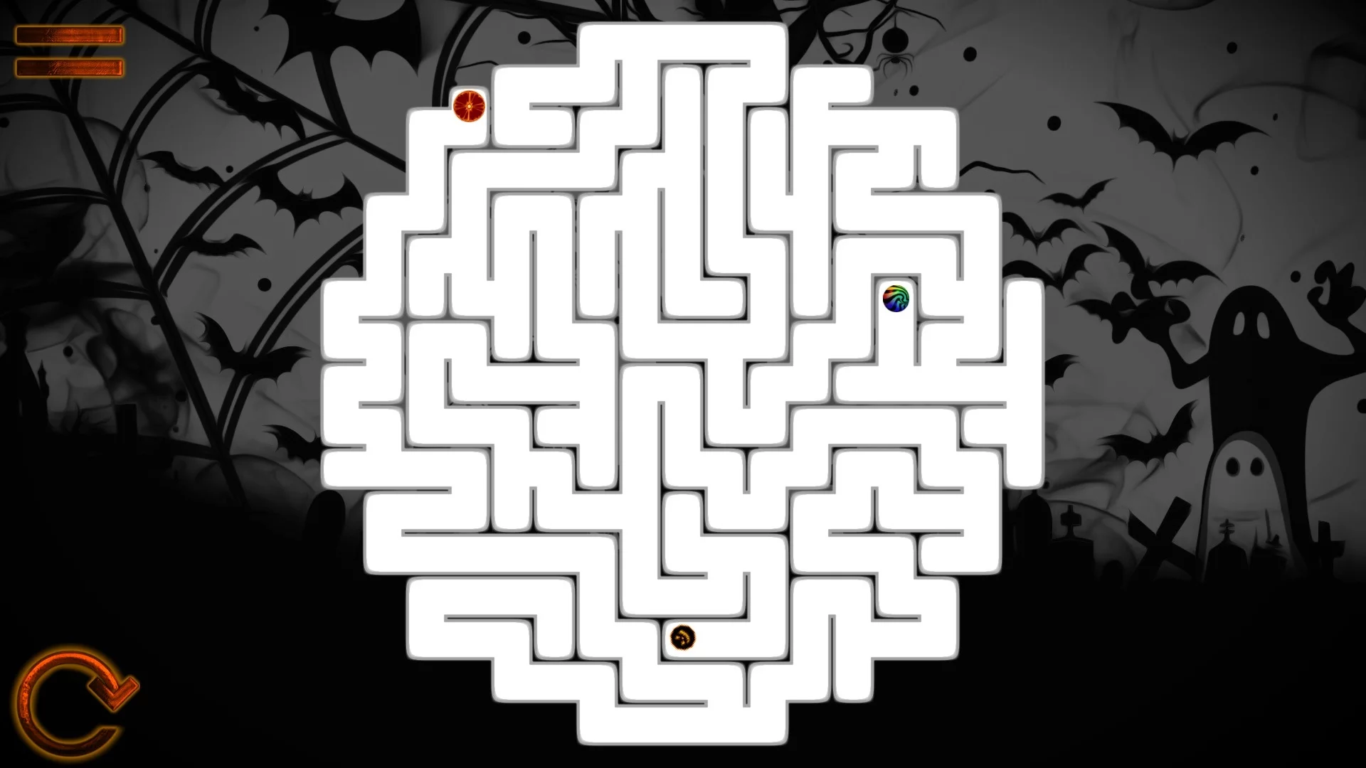 Изображение игры: aMAZE: Halloween