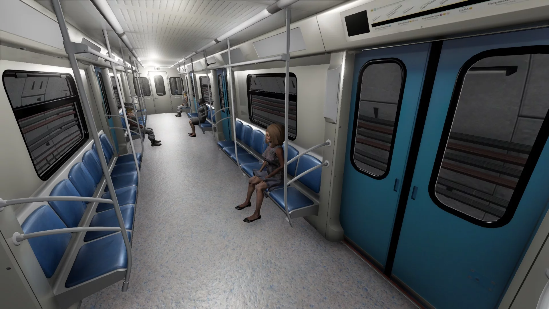 Изображение игры: Metro Simulator 2019
