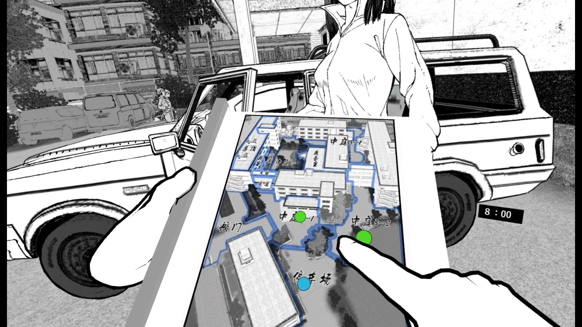 Изображение игры: Zombie school-丧尸学院