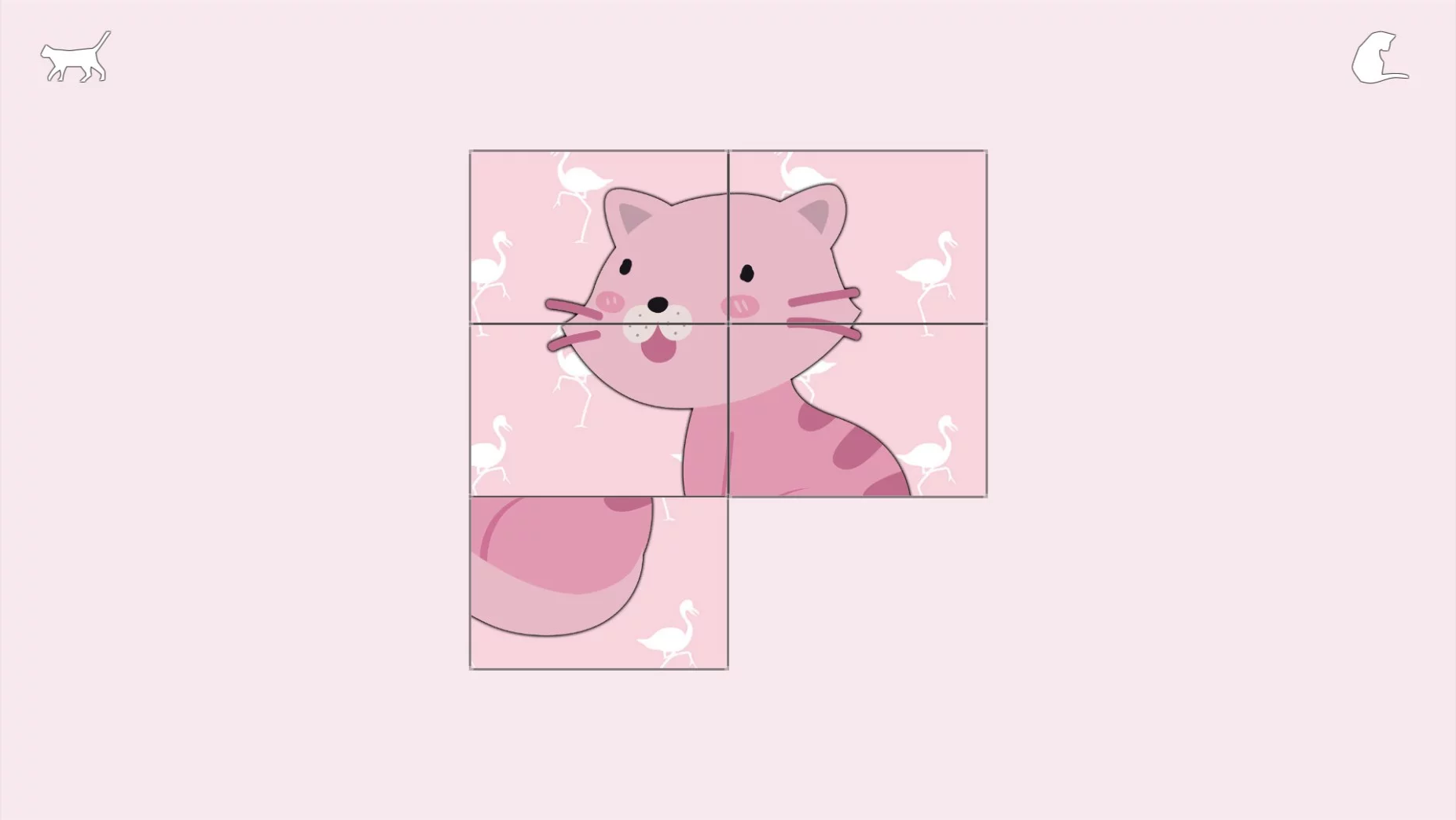 Изображение игры: Cat's Puzzle /ᐠ｡ꞈ｡ᐟ\