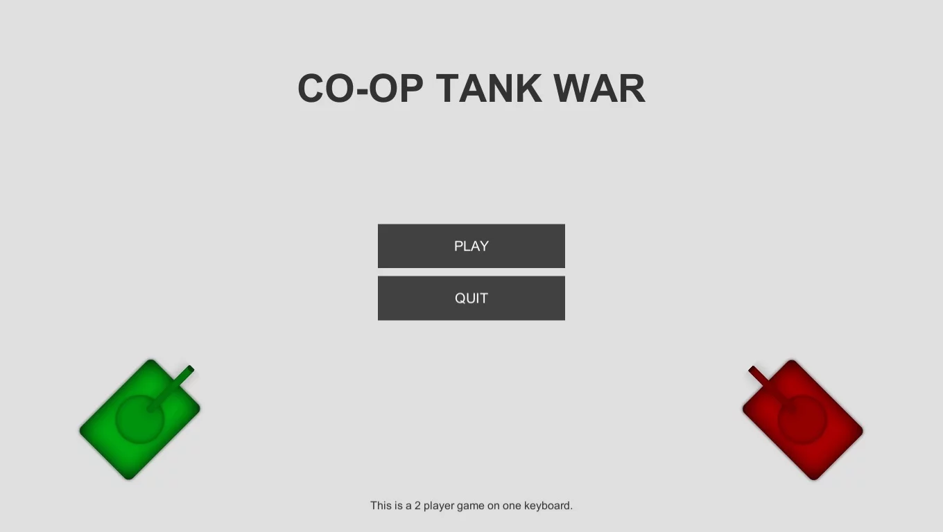 Изображение игры: Coop Tank War