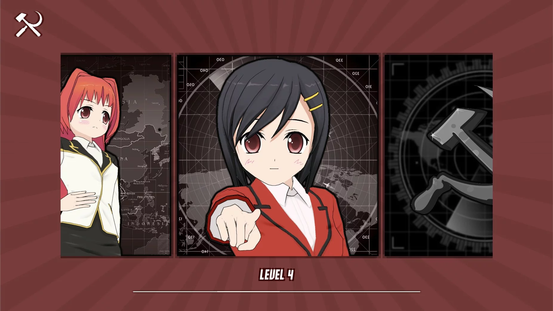 Изображение игры: 共产主义女孩 ~ ☭ Communism（￣ー￣）