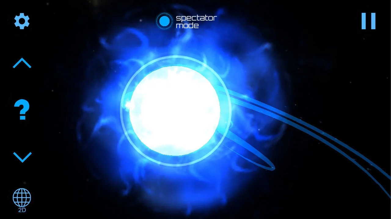 Изображение игры: Gravity Wars: Black Hole