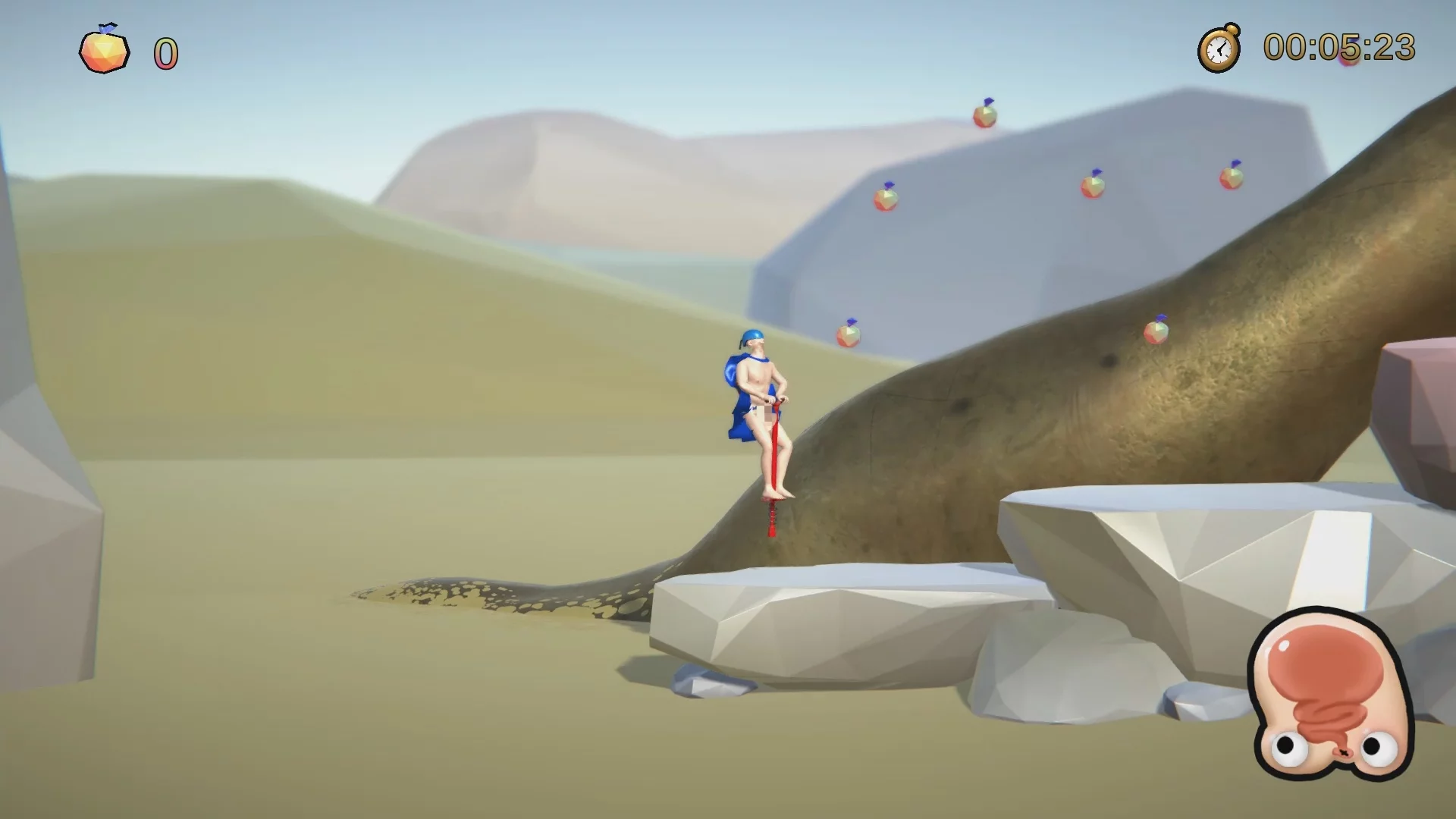 Изображение игры: 🚀 Human Rocket Person
