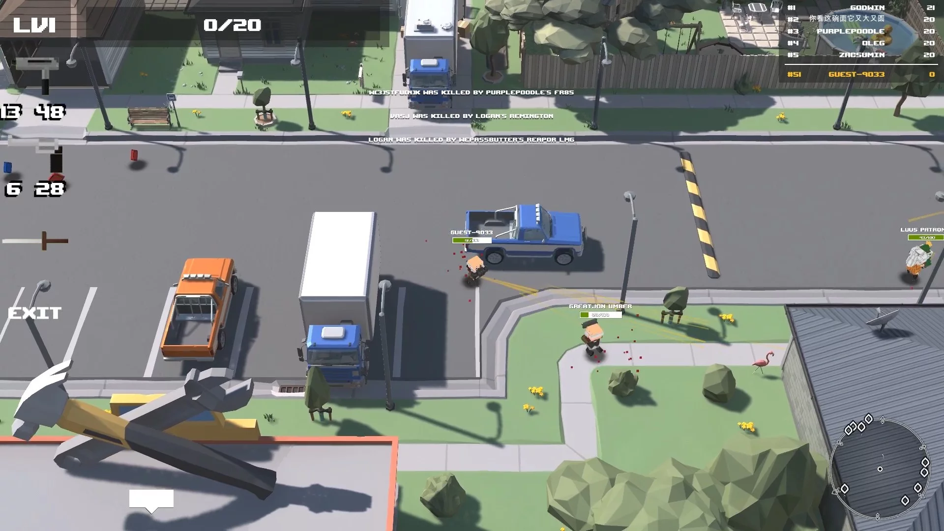 Изображение игры: Massive multiplayer war shooter