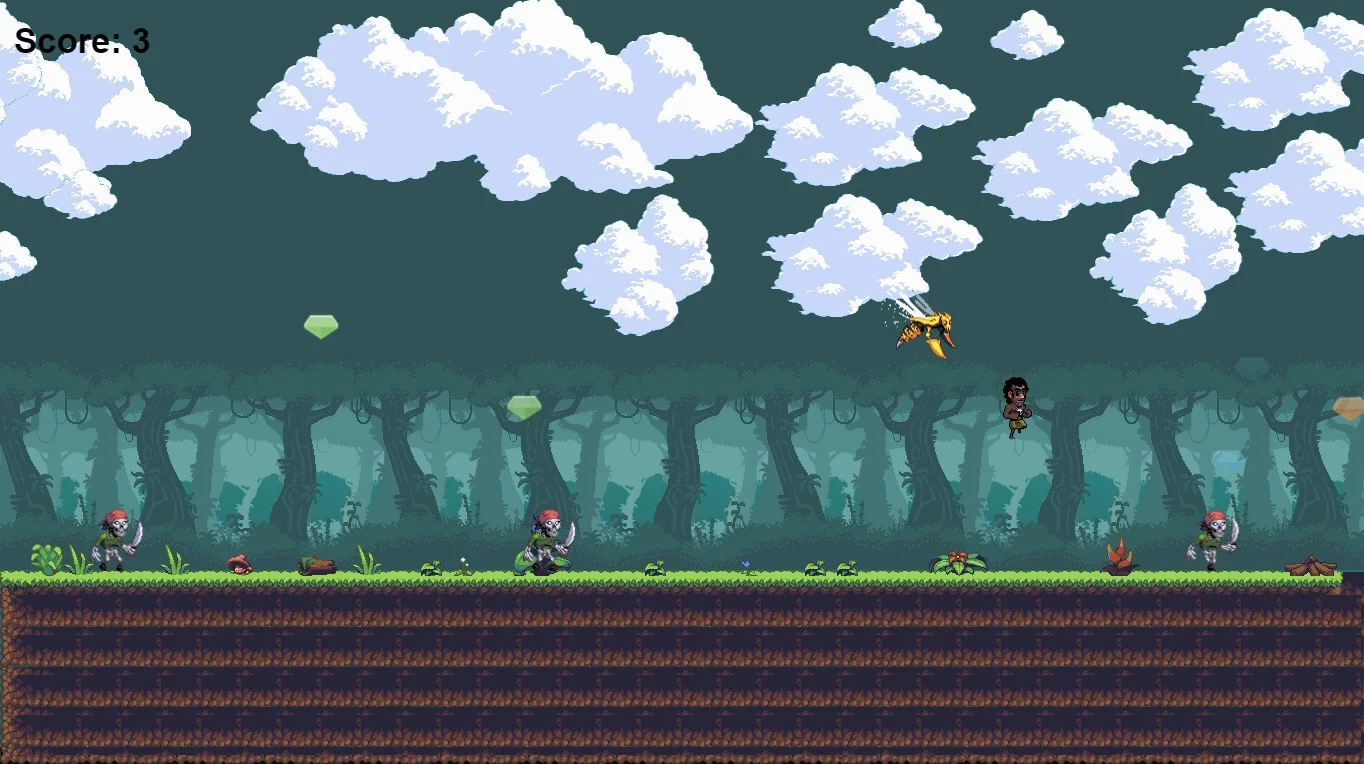 Изображение игры: JumpJumpMania