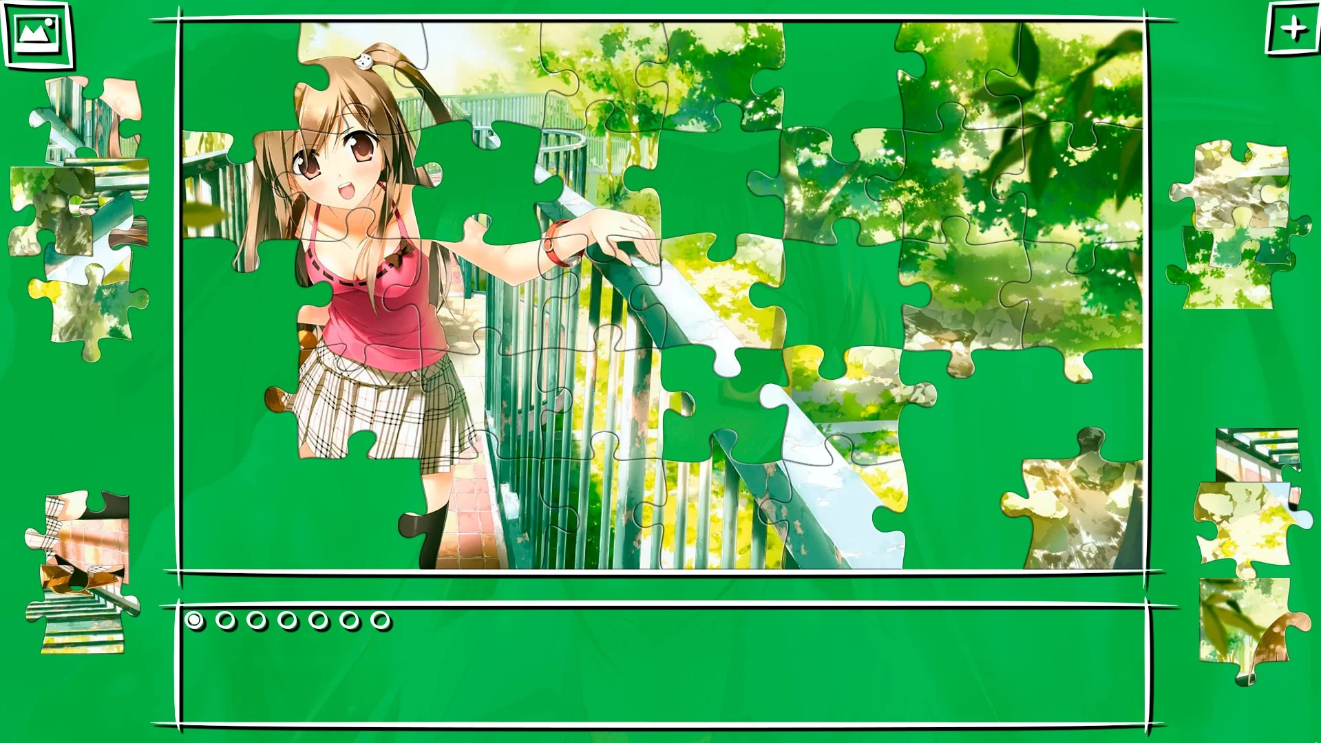 Изображение игры: Super Jigsaw Puzzle: Anime
