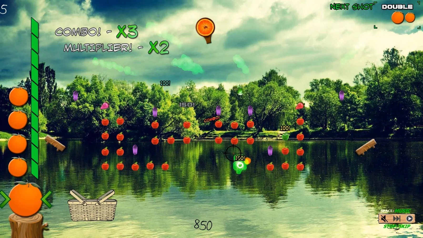 Изображение игры: Fruit Pop II
