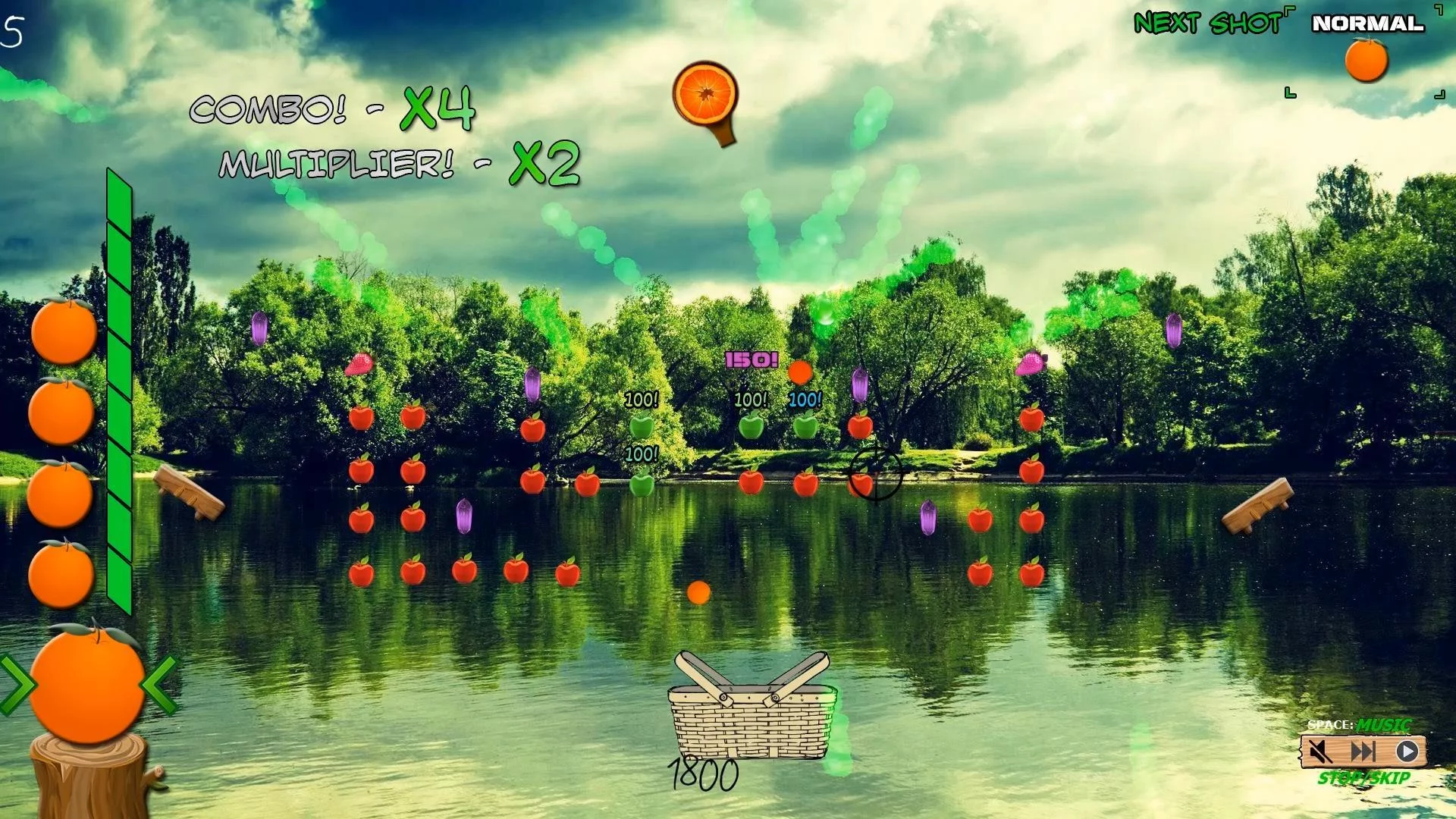 Изображение игры: Fruit Pop II