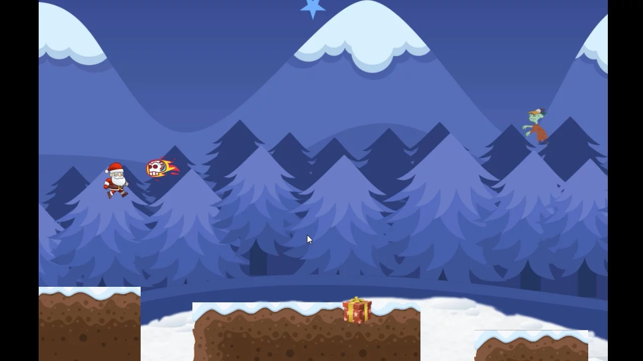 Изображение игры: Santa Runner