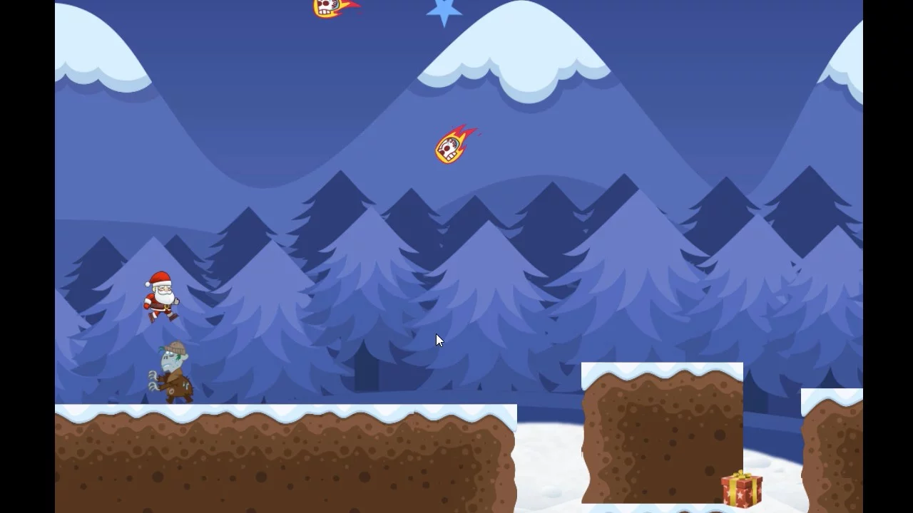 Изображение игры: Santa Runner