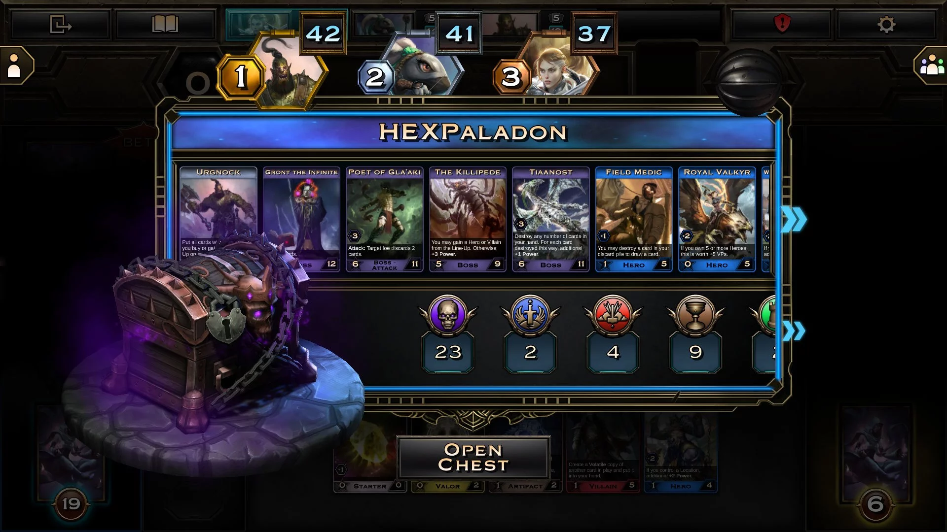 Изображение игры: Shards the Deckbuilder