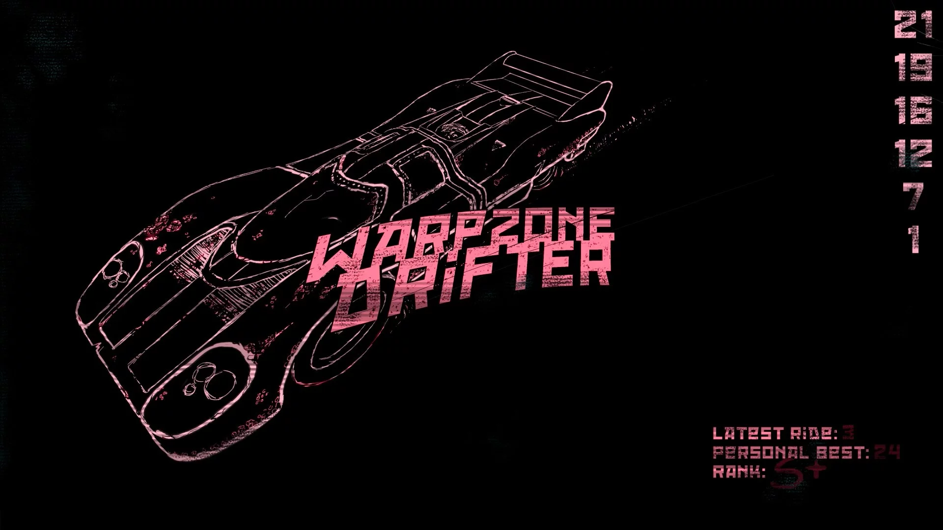 Изображение игры: WARPZONE DRIFTER