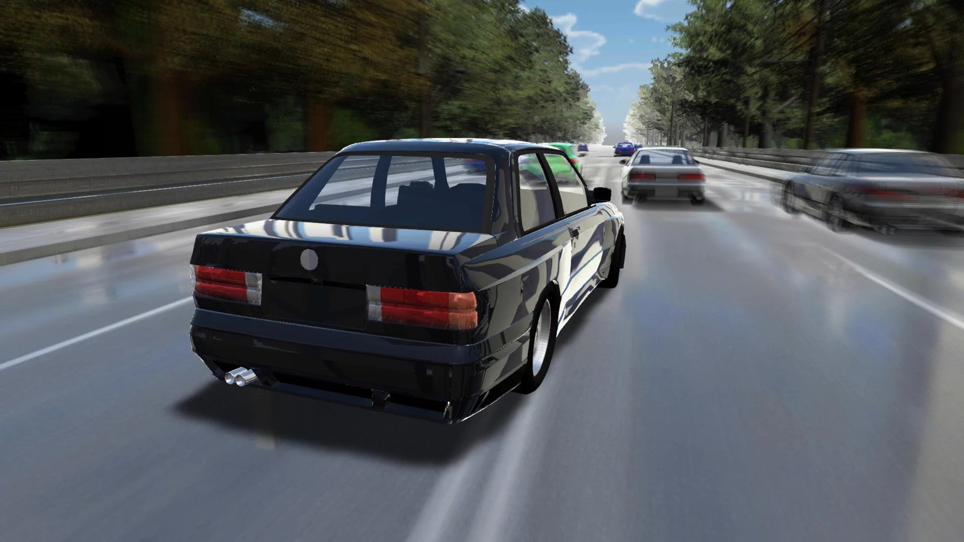 Изображение игры: Trafic Road Rush