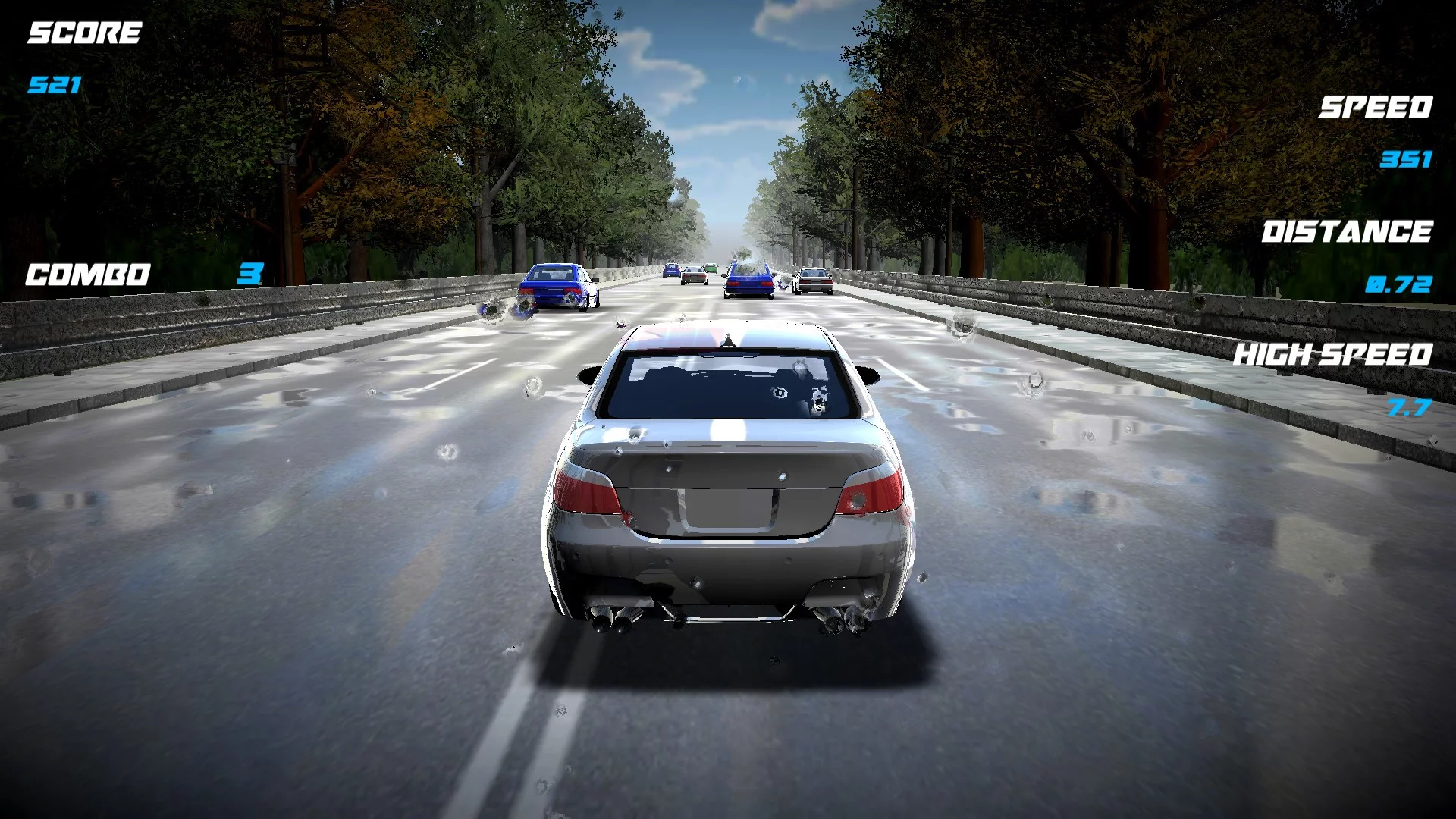 Изображение игры: Trafic Road Rush