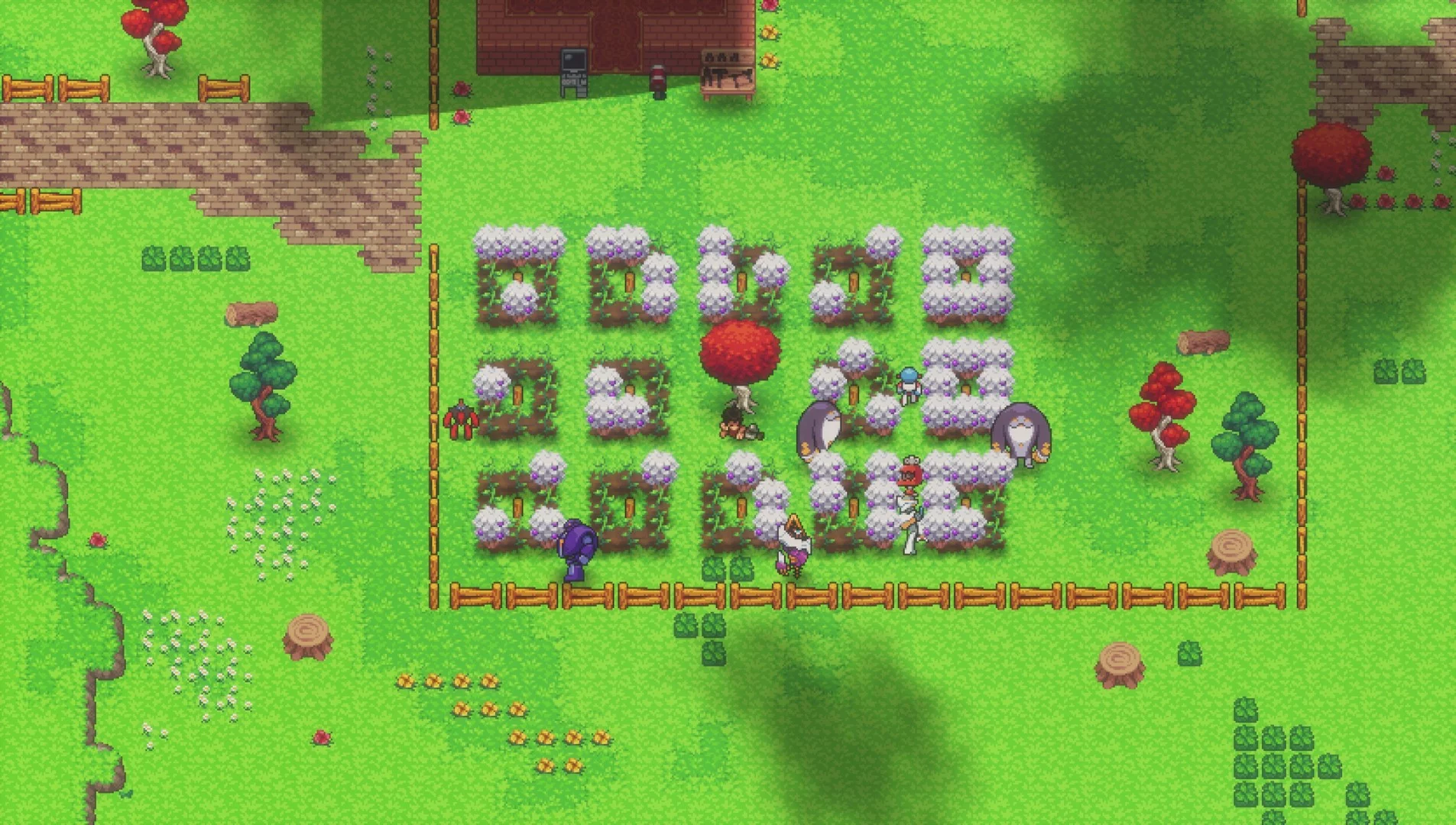 Изображение игры: Robot Farm