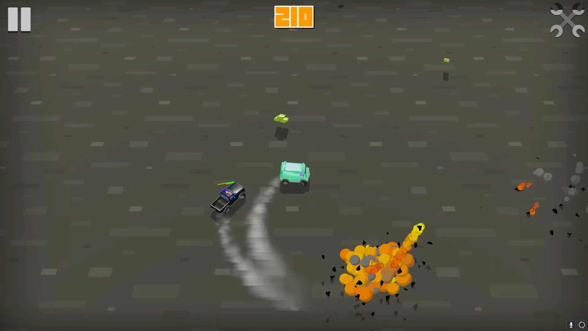 Изображение игры: Explosive Pursuit