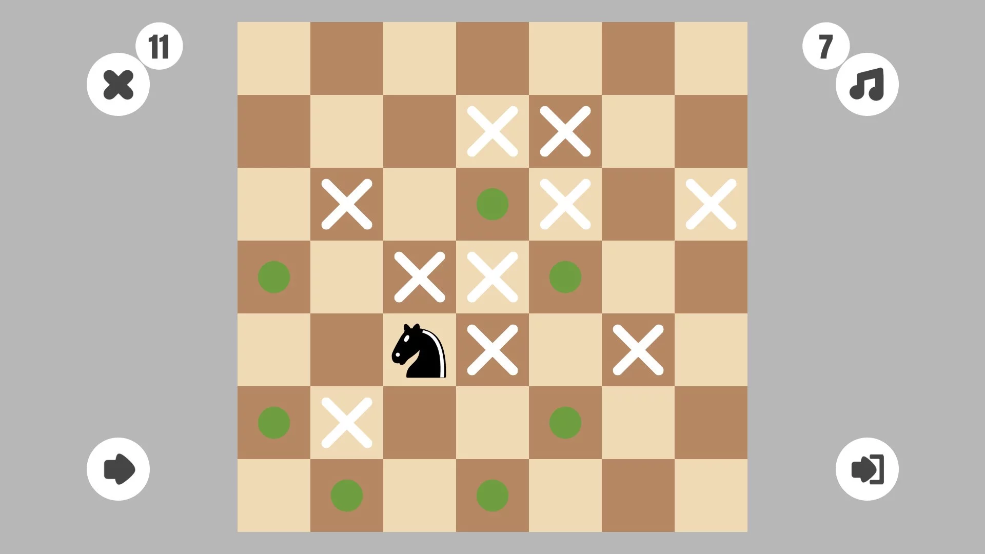 Изображение игры: Knight's move
