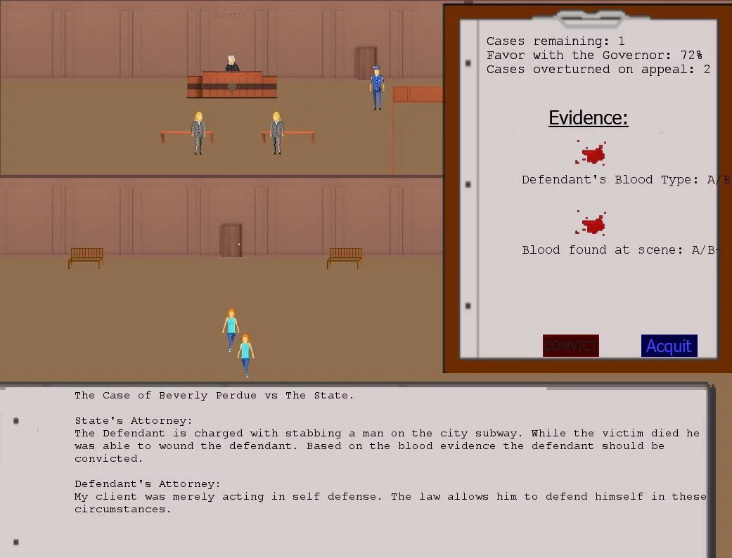 Изображение игры: Judged: A Court Simulator