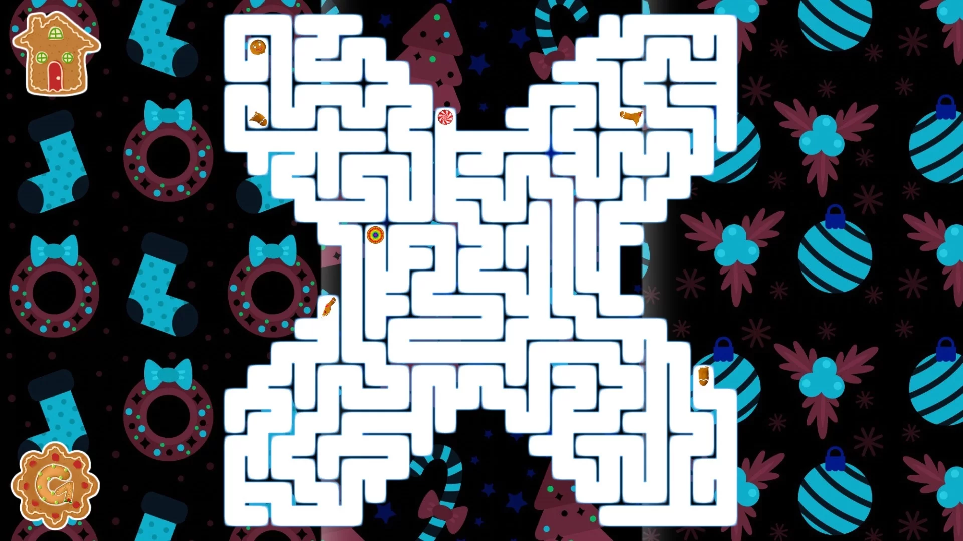 Изображение игры: aMAZE Christmas