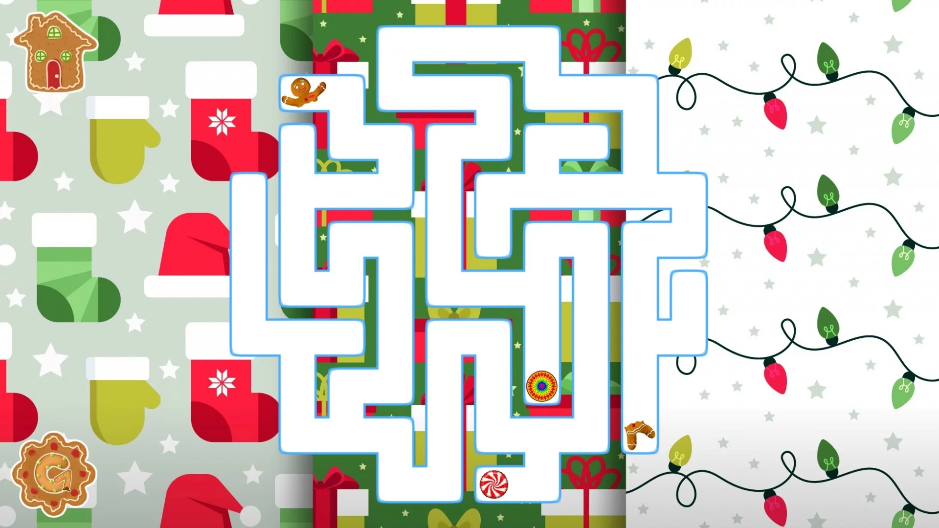 Изображение игры: aMAZE Christmas
