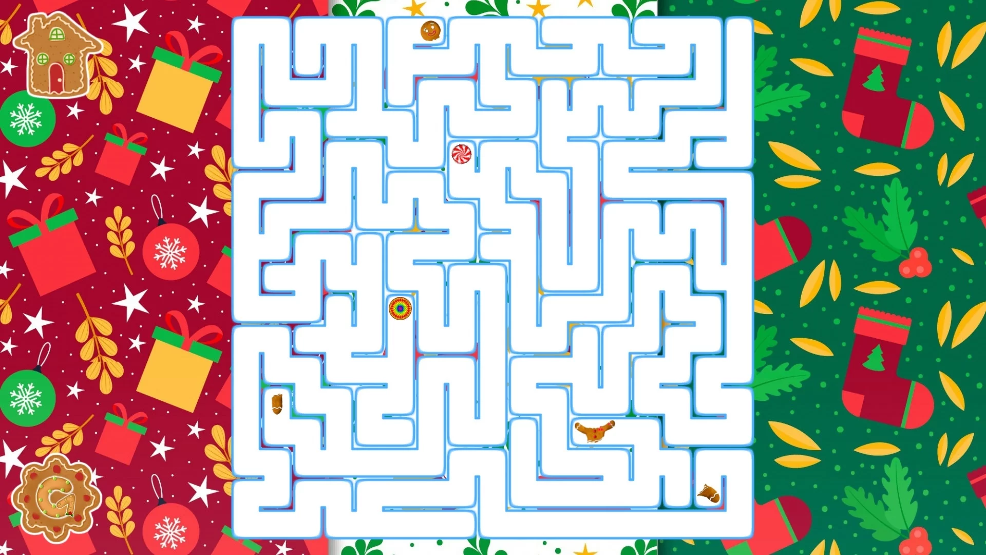 Изображение игры: aMAZE Christmas