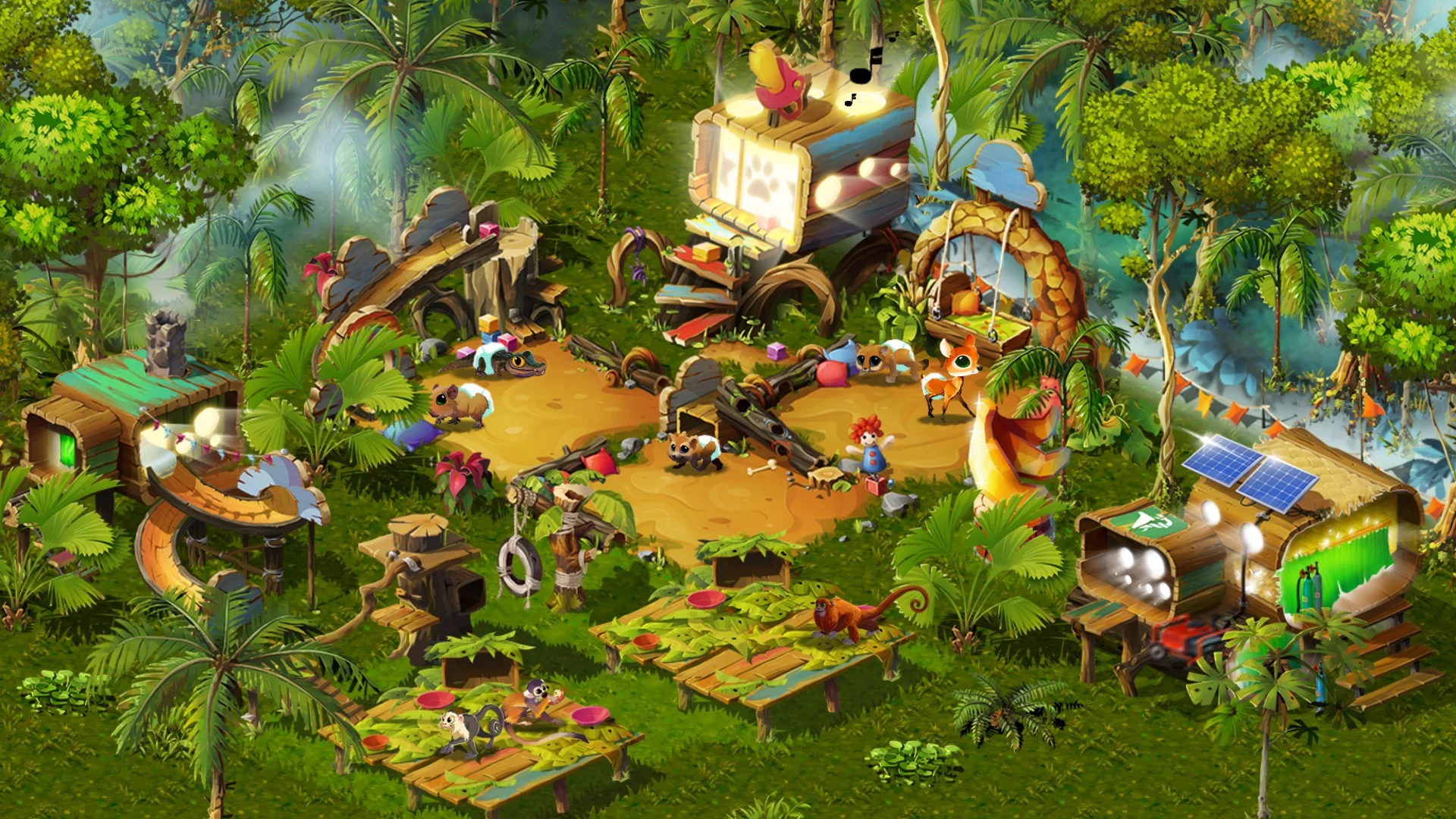 Изображение игры: Jungle Guardians