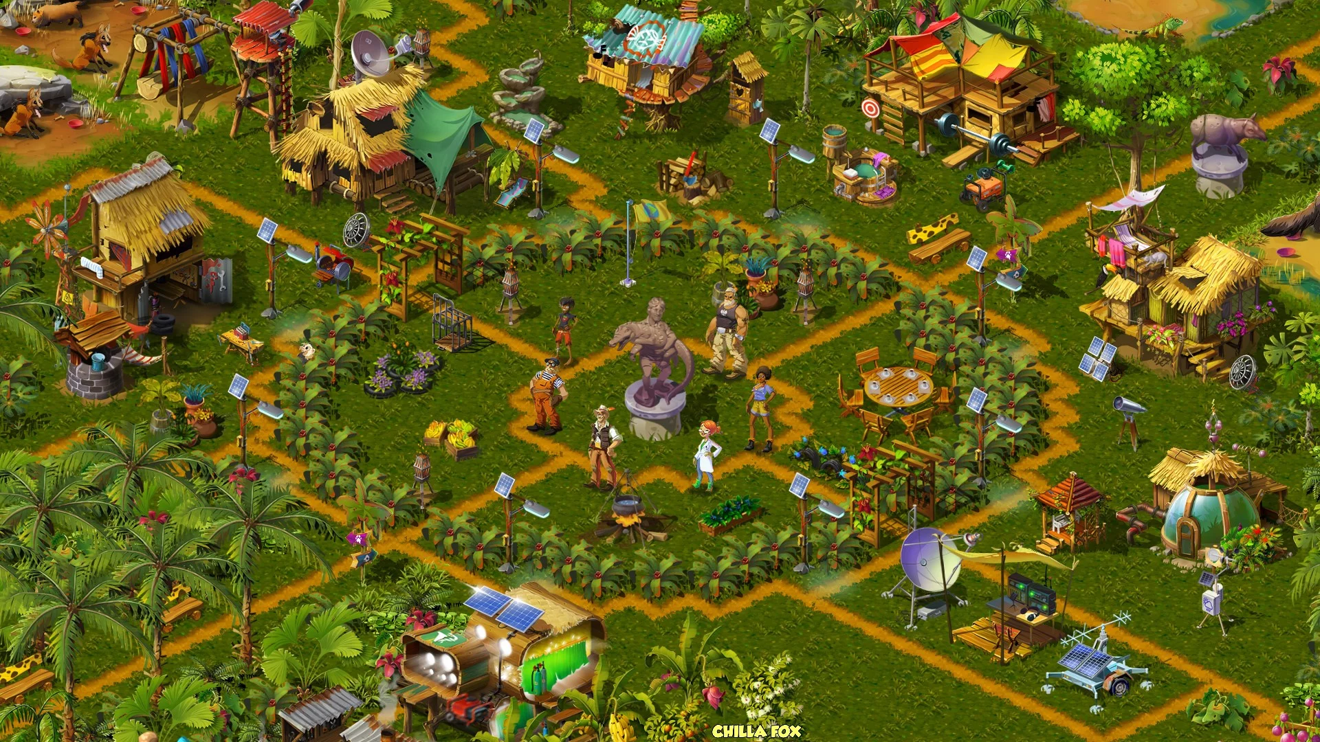 Изображение игры: Jungle Guardians
