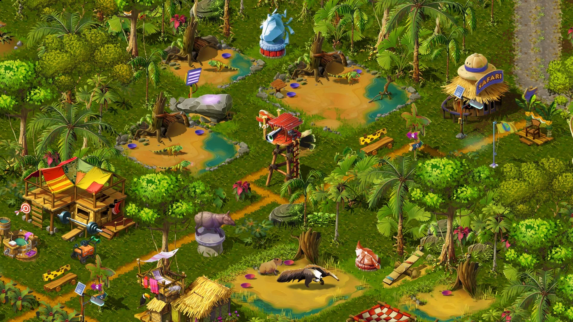 Изображение игры: Jungle Guardians