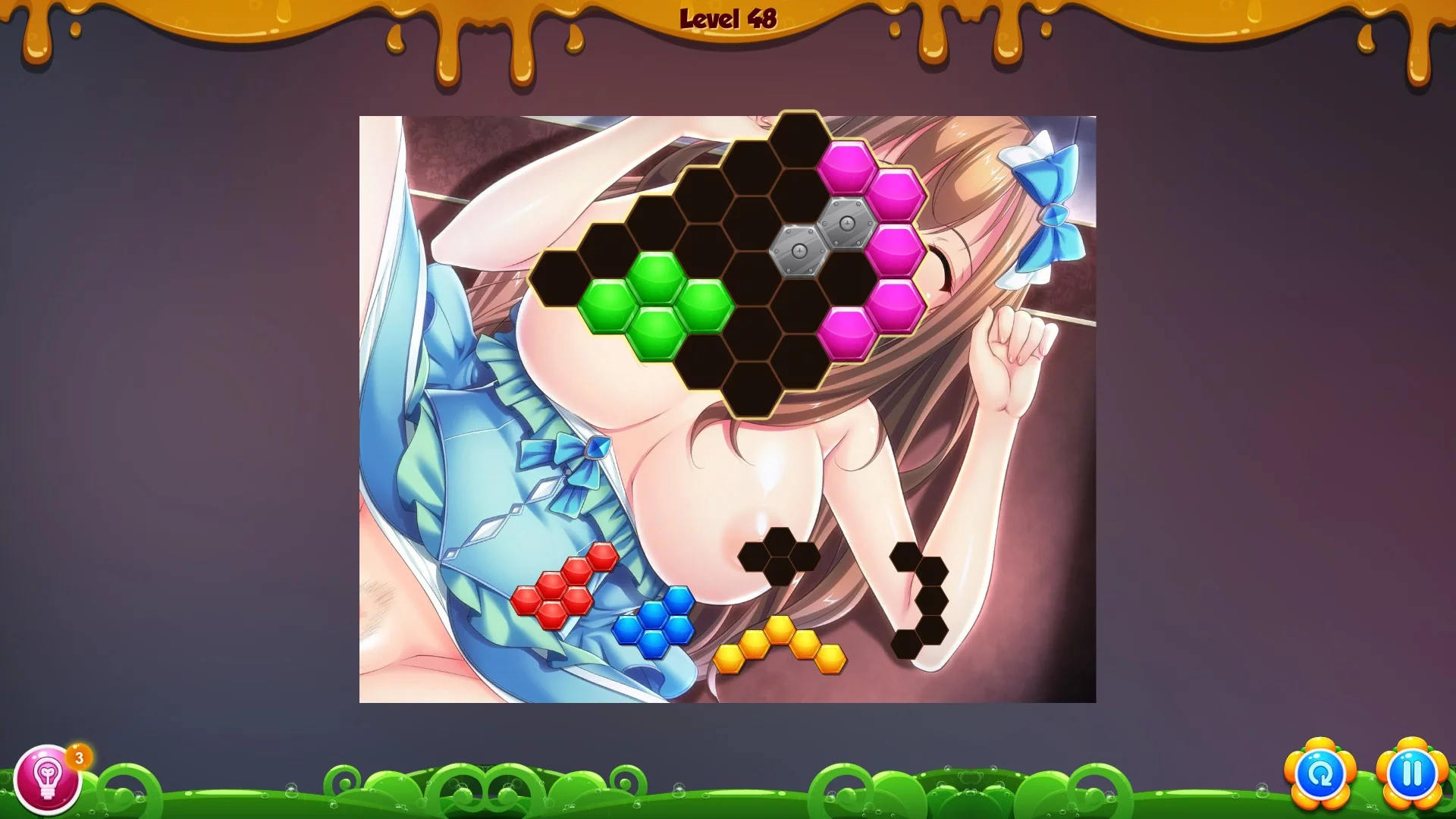 Изображение игры: Hentai Hexa Puzzle