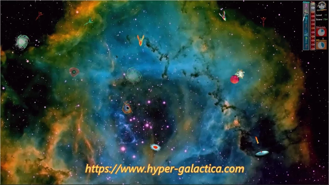Изображение игры: Hyper Galactica