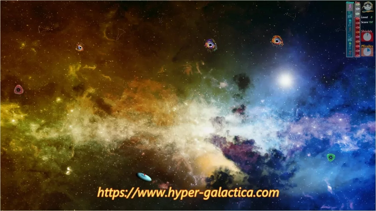 Изображение игры: Hyper Galactica
