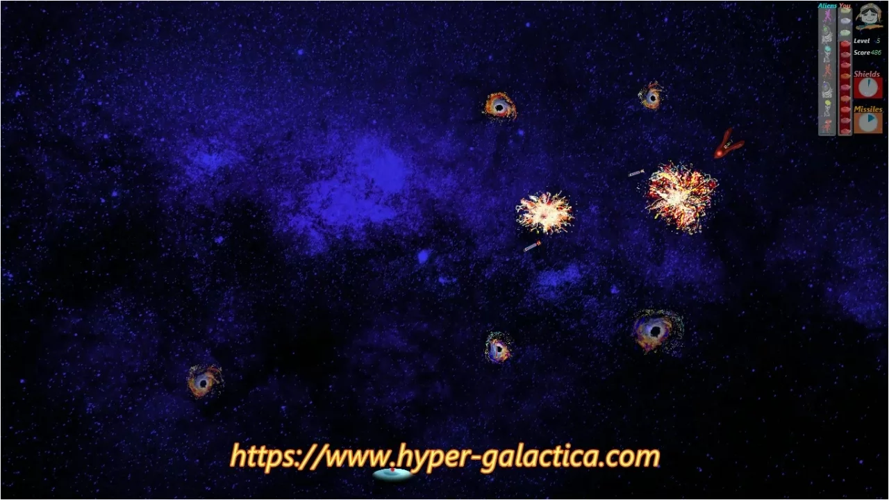 Изображение игры: Hyper Galactica