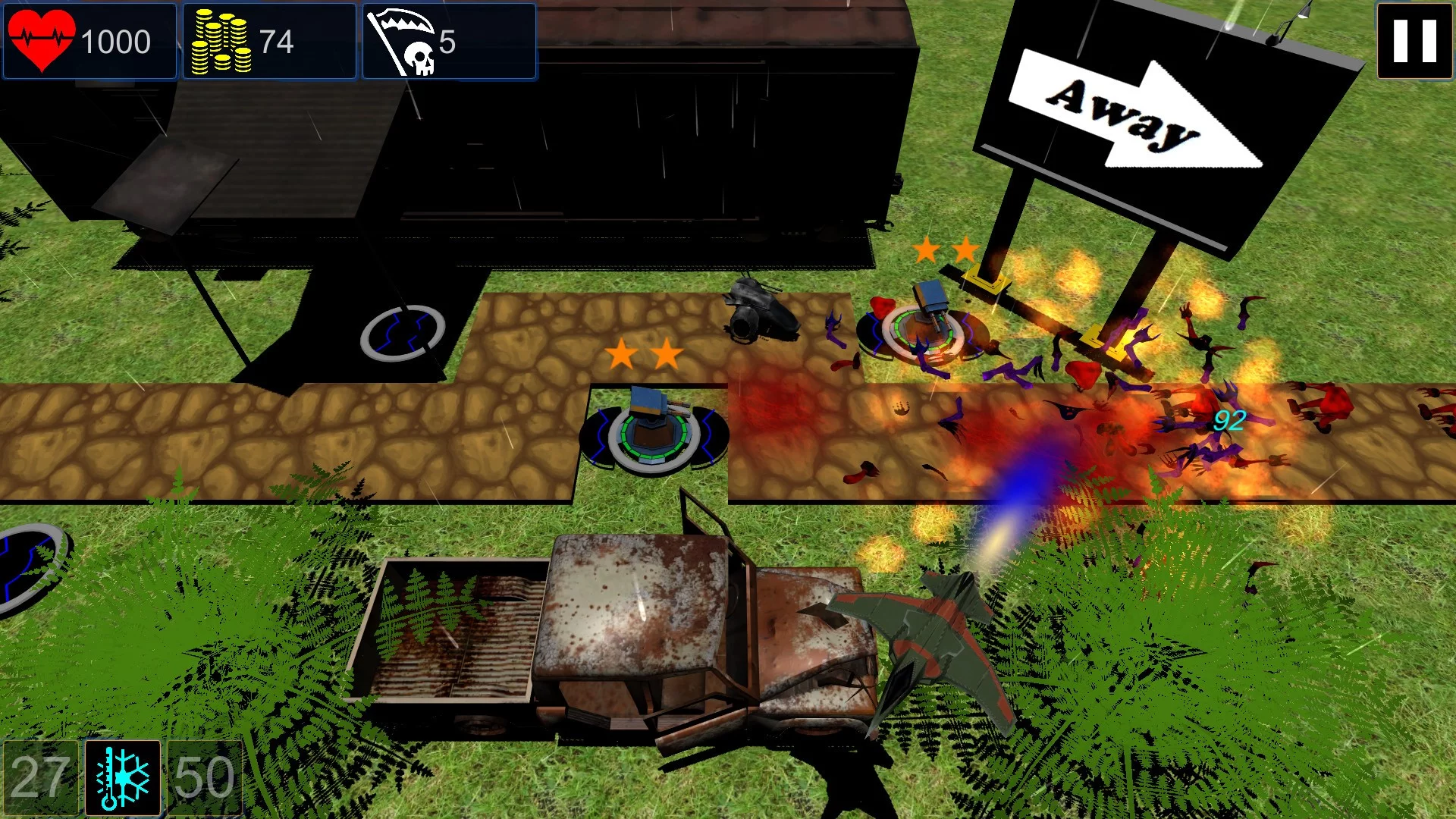 Изображение игры: Trash defense
