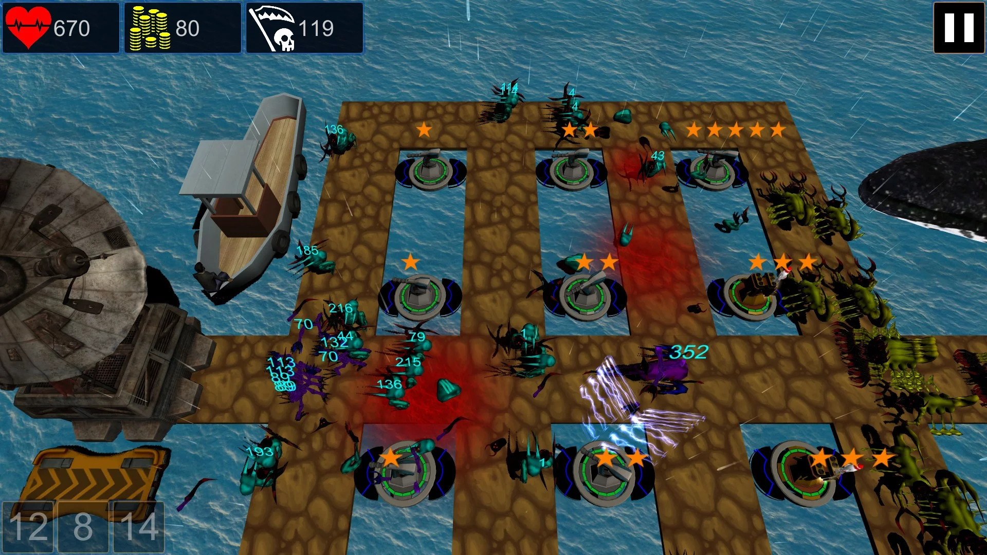 Изображение игры: Trash defense
