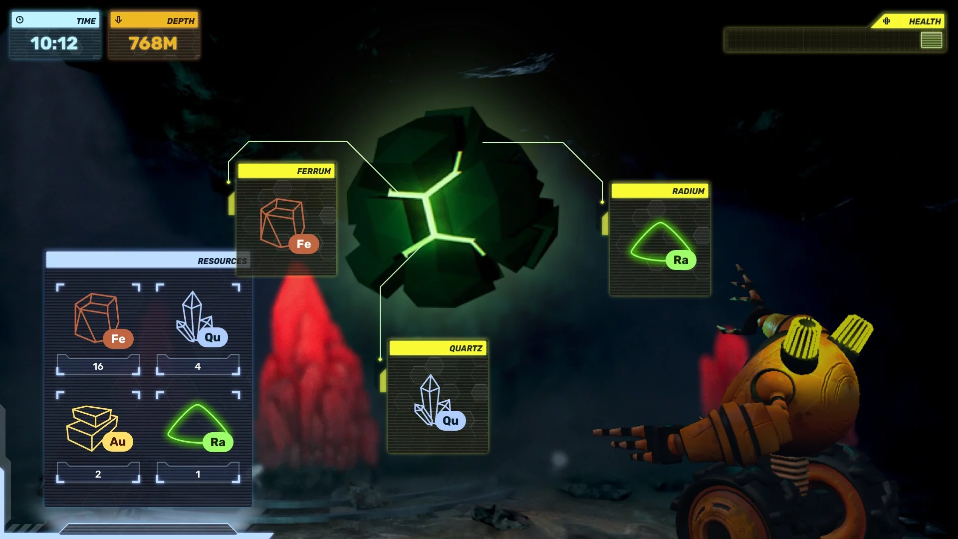 Изображение игры: Dig to the Stars