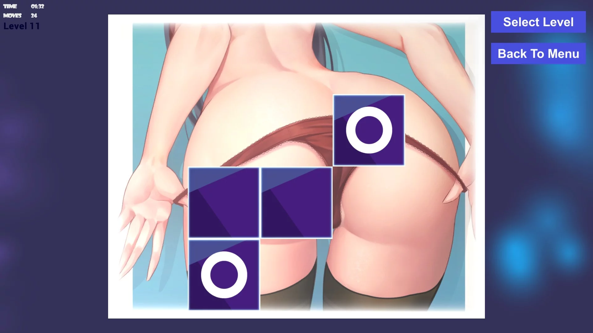 Изображение игры: Hentai Hot Puzzles