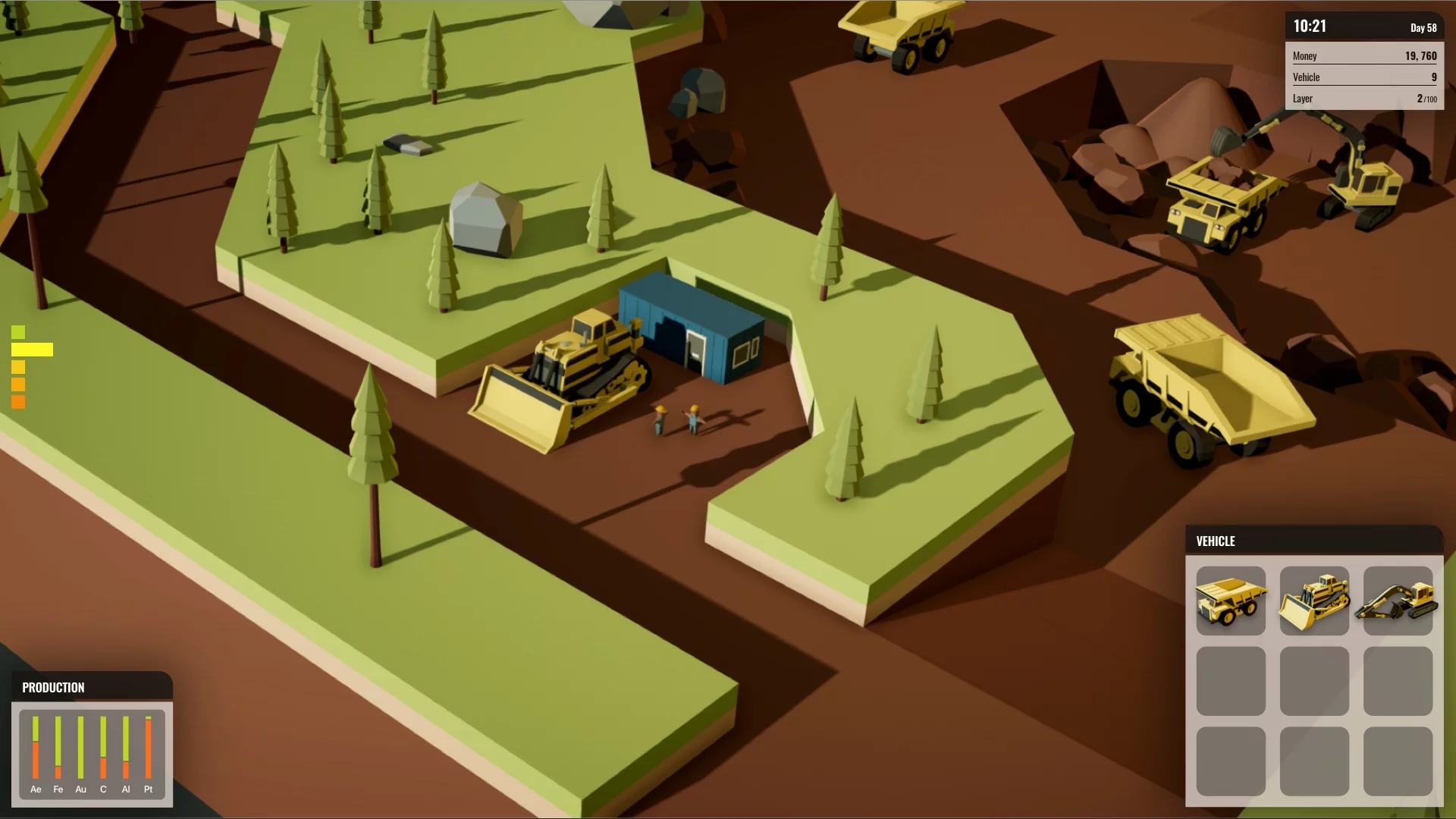 Изображение игры: Opencast Mining
