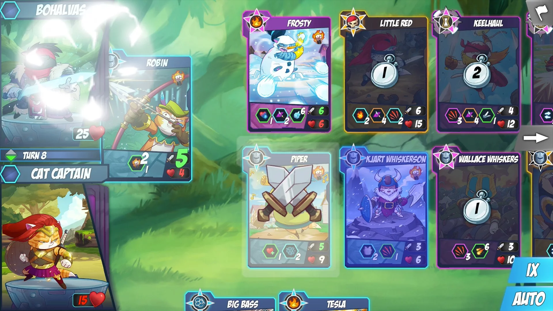 Изображение игры: Tap Cats: Battle Arena