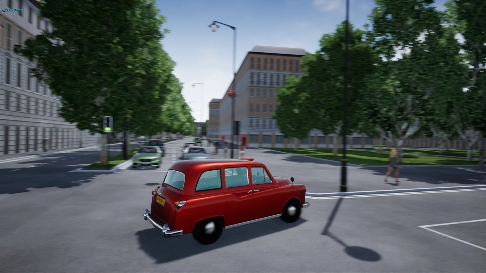 Изображение игры: Go Cabbies!GB