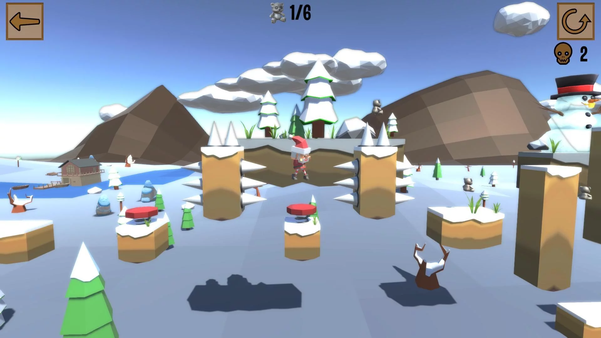 Изображение игры: Santa in search of toys