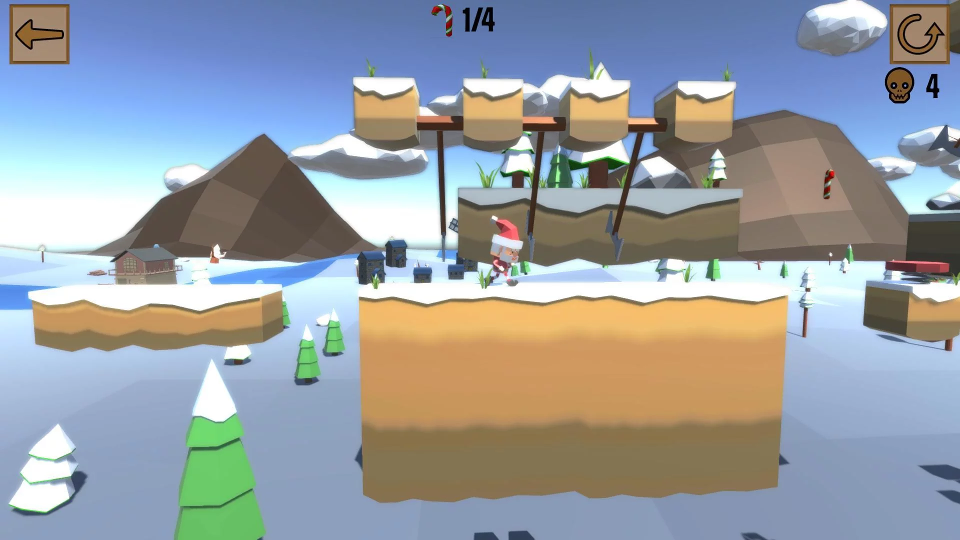 Изображение игры: Santa in search of toys