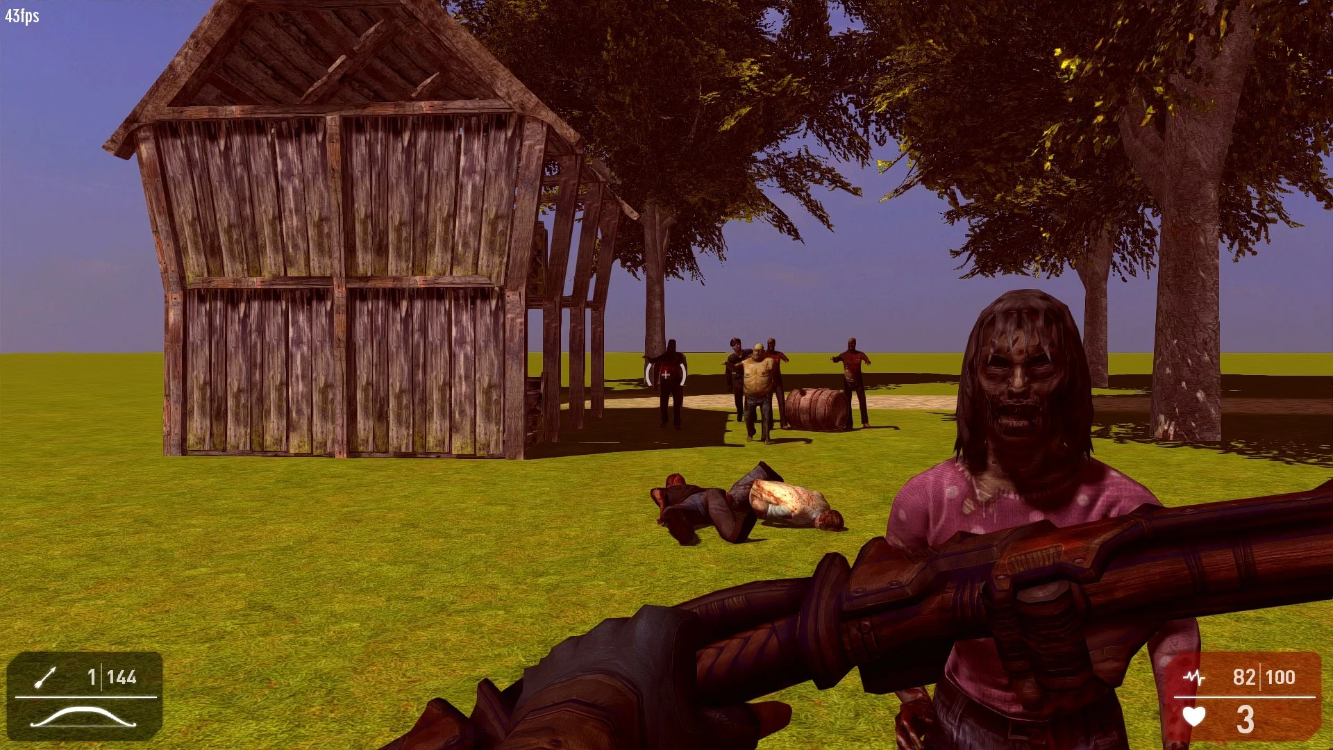 Изображение игры: time of the zombies