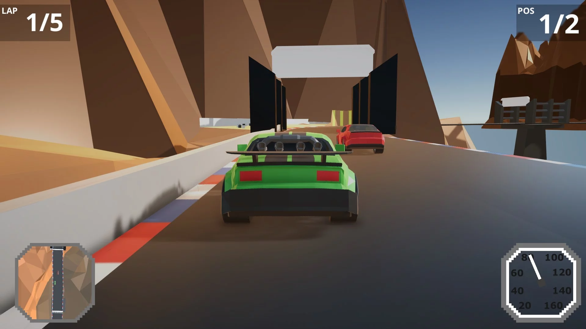 Изображение игры: Voxel Drivers