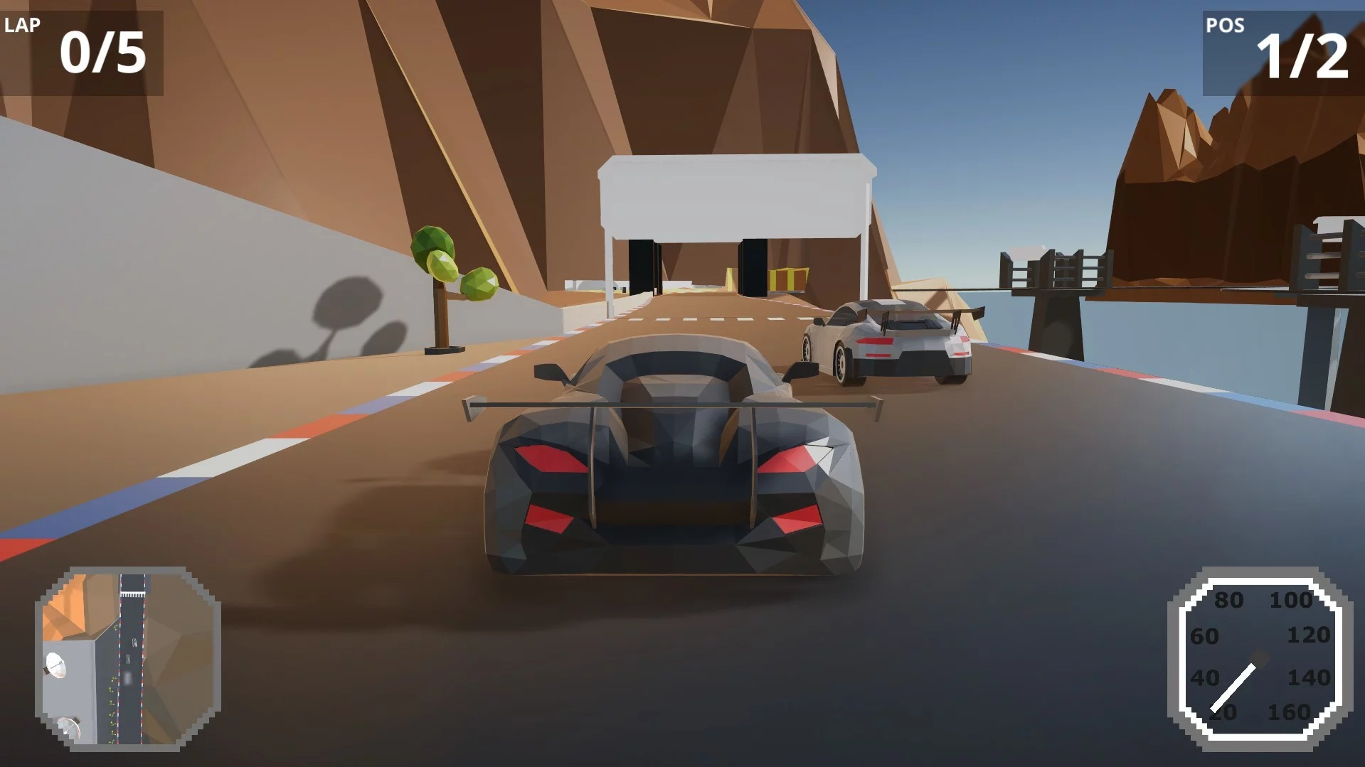 Изображение игры: Voxel Drivers
