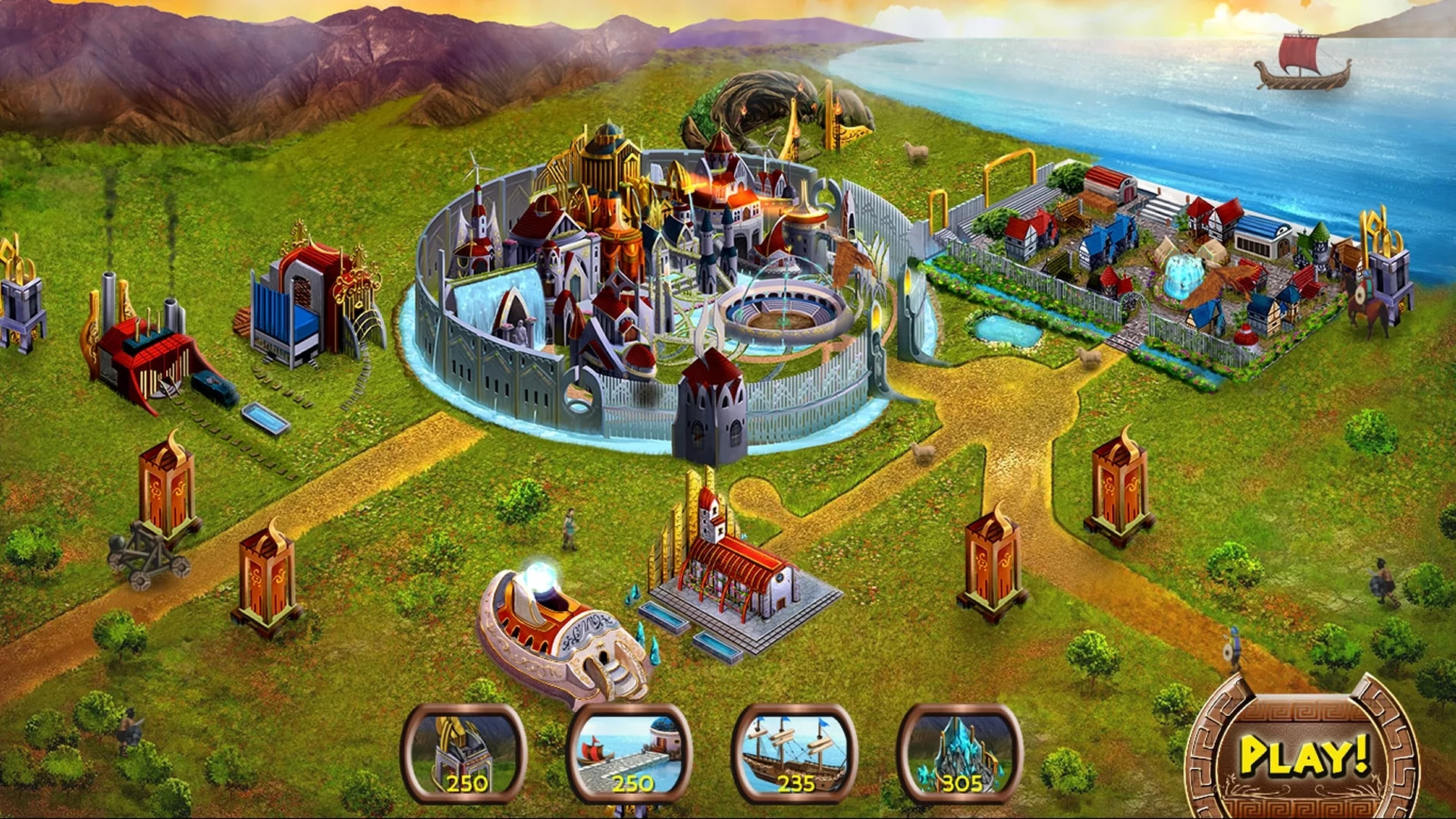 Изображение игры: The Trials of Olympus II: Wrath of the Gods